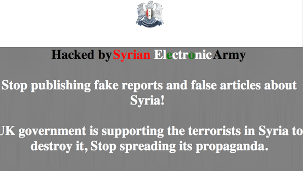 الجيش السوري الإلكتروني يخترق وكالة رويترز للأنباء