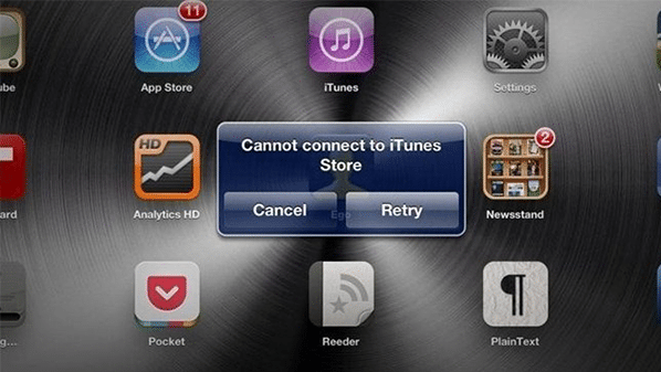حل مشكلة عدم إمكانية الاتصال بمتجر التطبيقات App Store في آيفون وآيباد