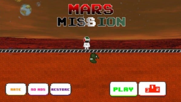مهمة إلى المريخ .. لعبة جديدة تصل إلى متجر “آب ستور”