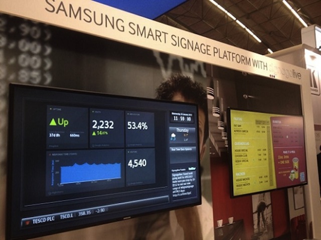“سامسونج” تطلق تلفزيونها الذكي Signage للأعمال الصغيرة والمتوسطة Samsung-Smart-Signag