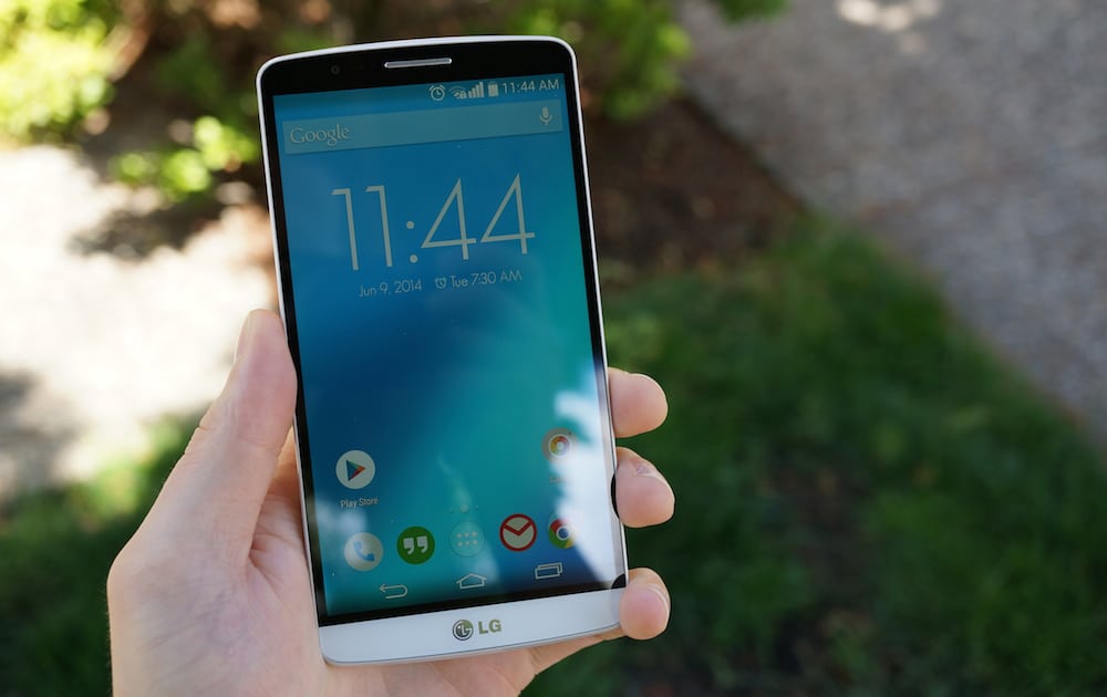 الهاتف الذكي LG G3 يفوز بجائزة  أفضل هاتف للعام 2014  خلال جيتكس