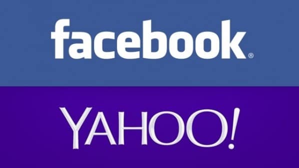facebook and yahoo