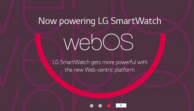 إل جي  تعتزم إطلاق ساعة ذكية بنظام WebOS