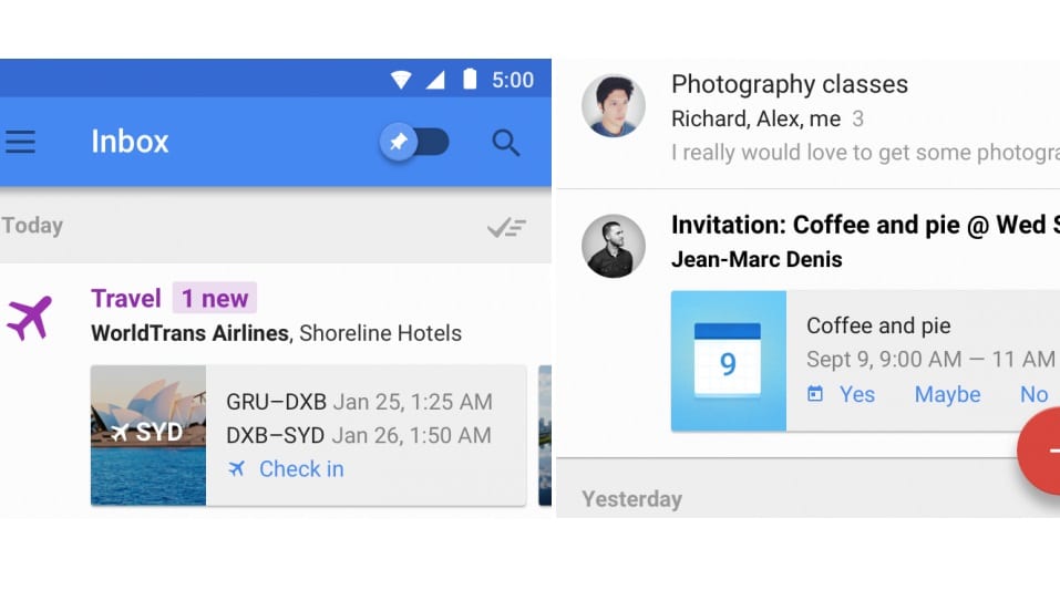 جوجل تتيح إمكانية تمييز المعلومات المهمة داخل خدمة “إنبوكس” Highlights-in-Inbox-