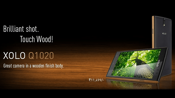 شركة Xolo تكشف عن هاتفها الذكي Q1020 بإطار من الخشب