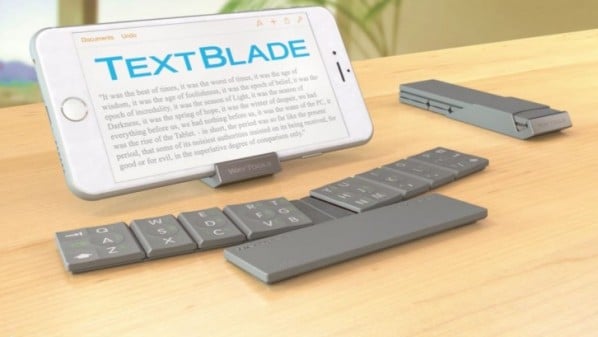 TextBlade لوحة مفاتيح بفكرة جديدة كُليًا للهواتف والحواسب اللوحية