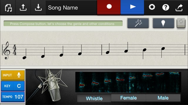 تطبيق آيفون جديد من كاسيو لتأليف الموسيقى أوتوماتيكياً من صوت المستخدم