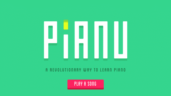 موقع Pianu لتعليم العزف على آلة البيانو