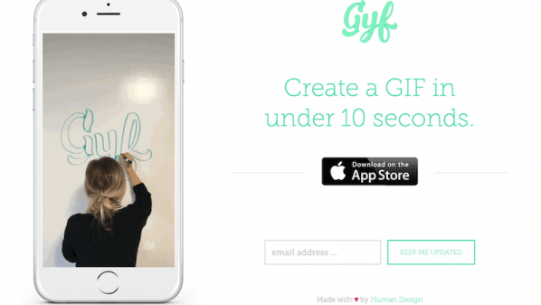 تطبيق GYF لإنشاء صورة GIF بأقل من 10 ثوان