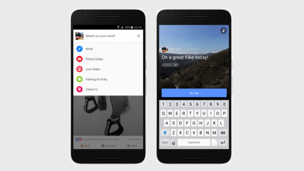 فيس بوك تجلب ميزة “الفيديو الحي” إلى مستخدمي أندرويد الأسبوع المقبل