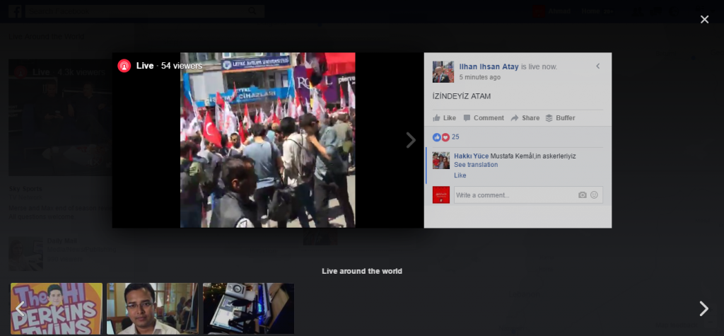 فيس بوك تتيح خريطة البث الحي للجميع على الويب
