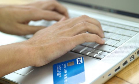 online shopping with Visa