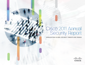 تقرير سيسكو للأمن الإلكتروني يستعرض توجهات الأمن الإلكتروني العالمي