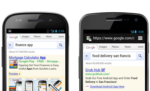 غوغل تطلق أدوات إعلانية جديدة لتطبيقات الهواتف الذكية