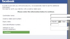 برمجيات خبيثة تخدع مستخدمي فيسبوك لسرقة بطاقاتهم الإئتمانية