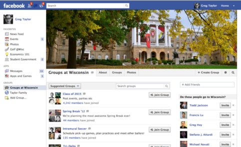 فيسبوك يطلق المجموعات الخاصة بالمدارس