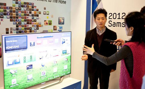 سامسونغ تطرح تشكيلة تلفزيوناتها الذكية للعام 2012