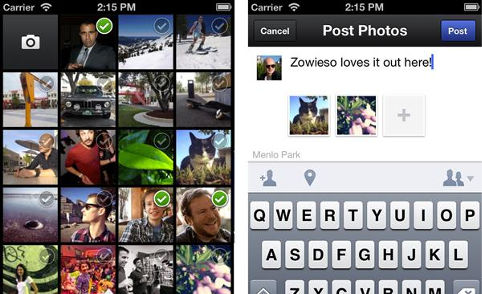 فيسبوك تطلق تطبيق الكاميرا لـ iOS