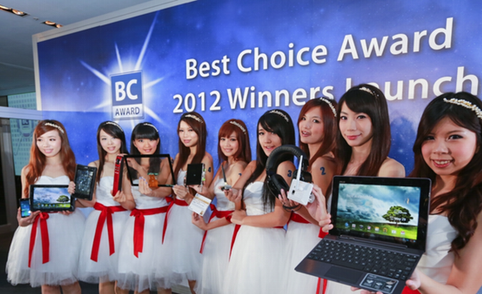 "أسوس" تحصد 6 جوائز في معرض Computex 2012