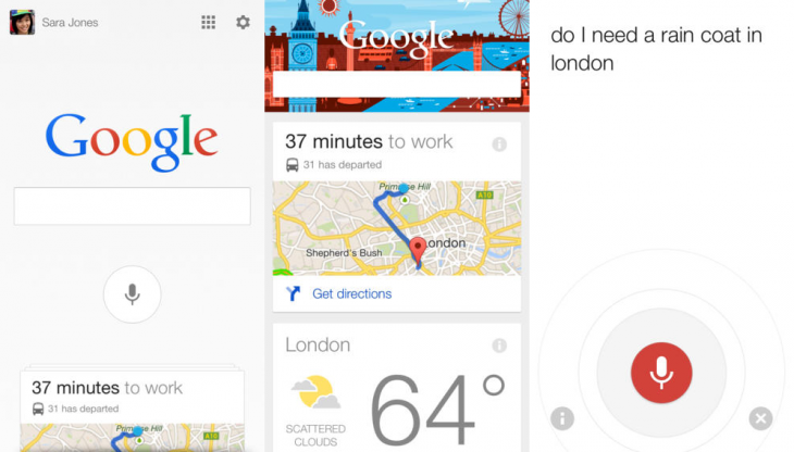 "جوجل" تحدث خدمة "Google Now" على "iOS"