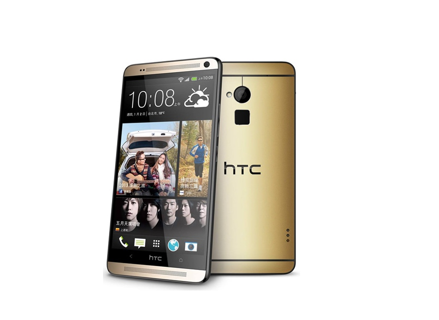 "HTC" تُطلق نُسخة ذهبية اللون من هاتف "HTC One max"