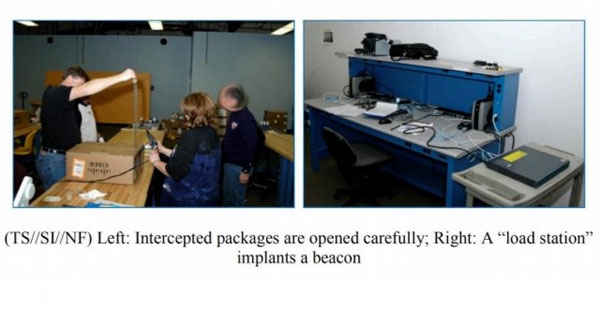 عملاء الأمن القومي يعترضون جهاز راوتر قبل شحنه خارج أمريكا