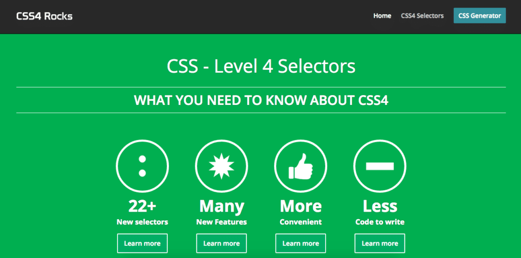 CSS 4
