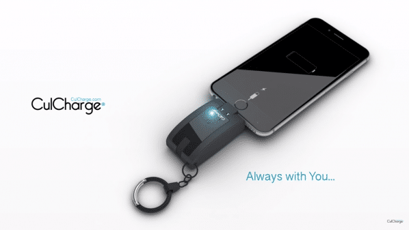 CulCharge .. سلسلة مفاتيح مبتكرة لشحن الهواتف الذكية