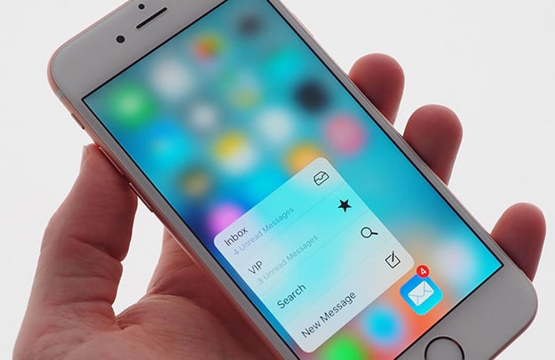 iphone 6s 3D Touch
