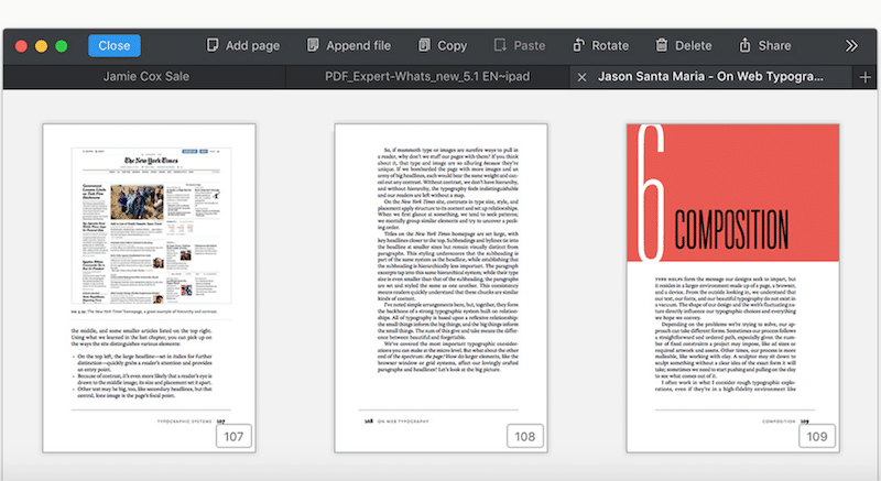 تطبيق لقراءة وتحرير ملفات PDF على أجهزة ماك