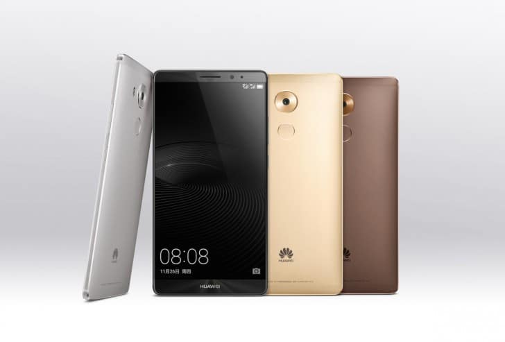 هواوي تعلن رسميا عن هاتفها الذكي Huawei Mate 8