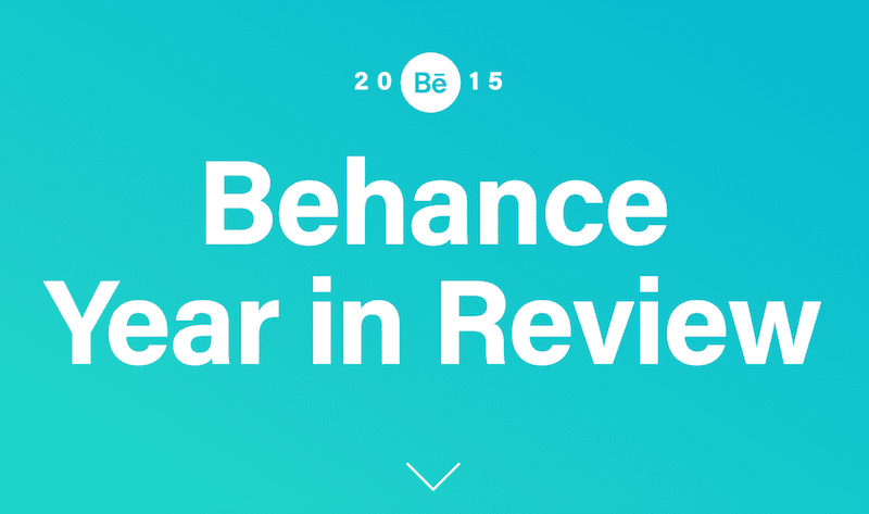 متابعة أبرز إنجازات مستخدمي شبكة Behance خلال 2015