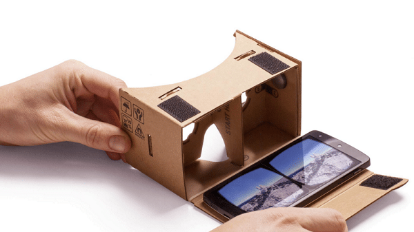 جوجل تعلن عن بيع 5 ملايين وحدة من نظارة الواقع الافتراضي Cardboard