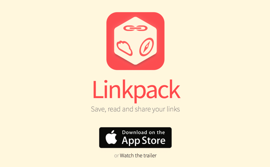 خدمة Linkpack لحفظ الروابط والوصول إليها بسهولة لاحقا
