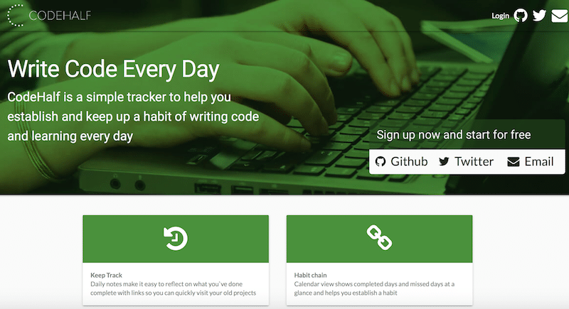 موقع CodeHalf لمساعدتك على ممارسة البرمجة يوميا