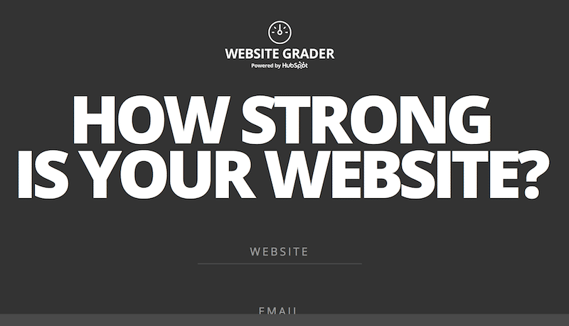 موقع Website Grader لفحص مدى قوة وسرعة موقعك
