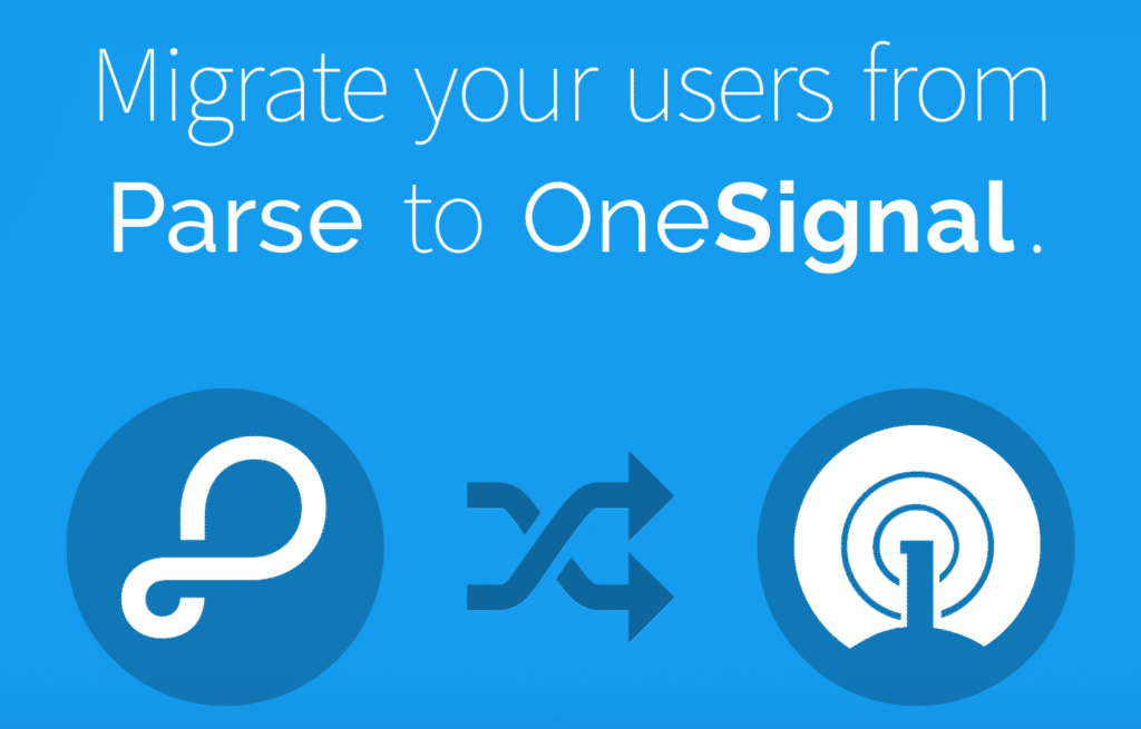 طريقة استيراد معلومات حسابك من خدمة Parse إلى خدمة OneSignal