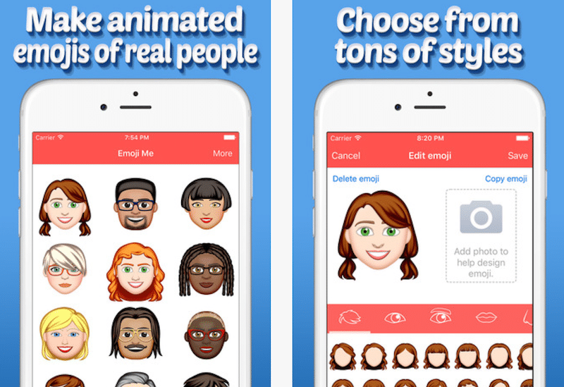 تطبيق لتصميم شخصيتك كرموز Emoji بسهولة