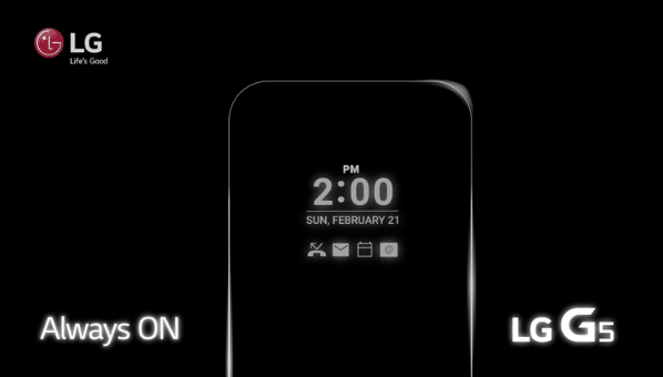 الهاتف الذكي المنتظر LG G5 يقدم شاشة ثانوية على غرار LG V10