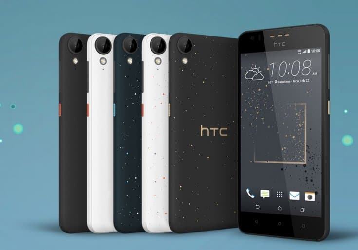 إتش تي سي تكشف عن ثلاثة هواتف من سلسلة Desire في معرض MWC 2016