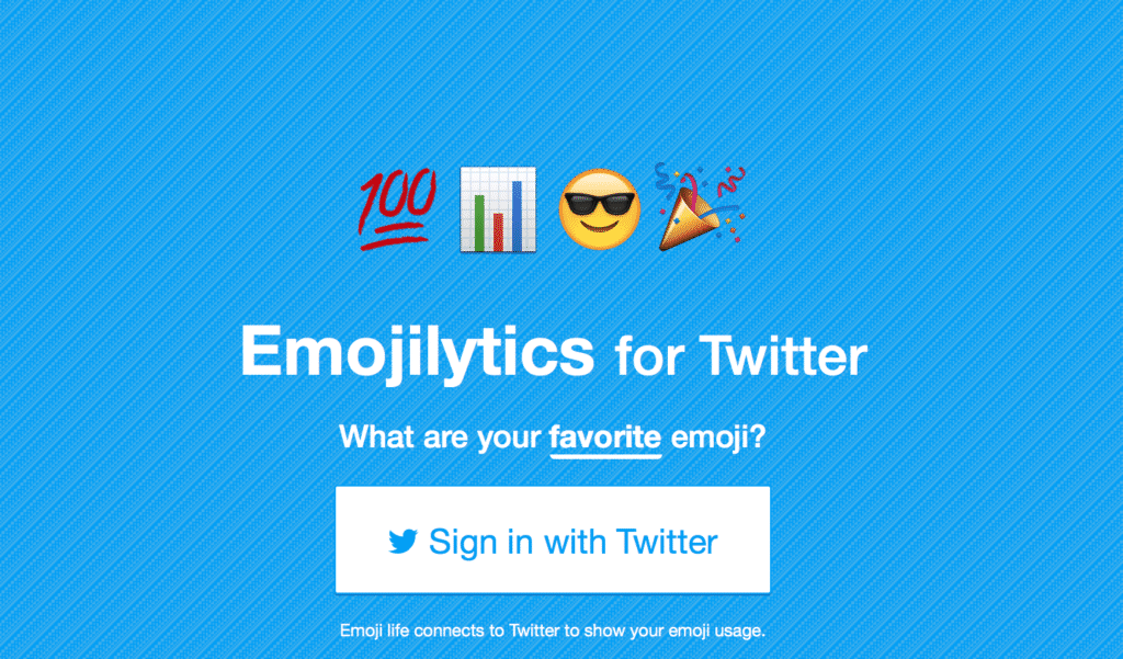 موقع Emoji Life لمعرفة أكثر الرموز التعبيرية التي تستخدمها على تويتر