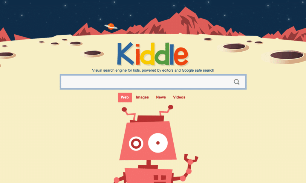 محرك بحث Kiddle المخصص للأطفال