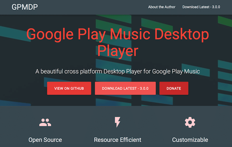 برنامج لاستخدام Google Play Music على أجهزة الحاسب