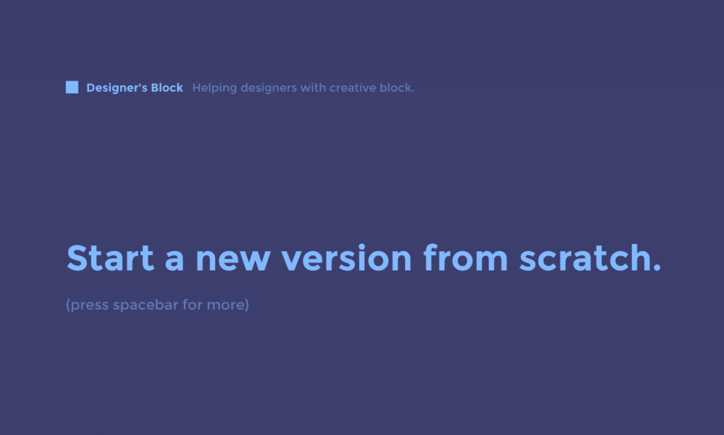 موقع Designer's Block لإلهام المصممين وتوجيه نصائح لهم