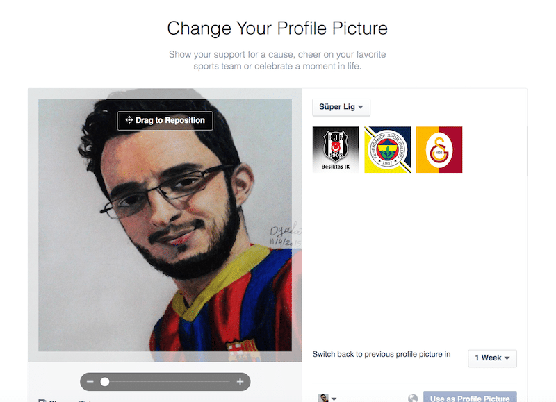 طريقة تعديل صورة فيسبوك للتضامن مع قضايا مختلفة