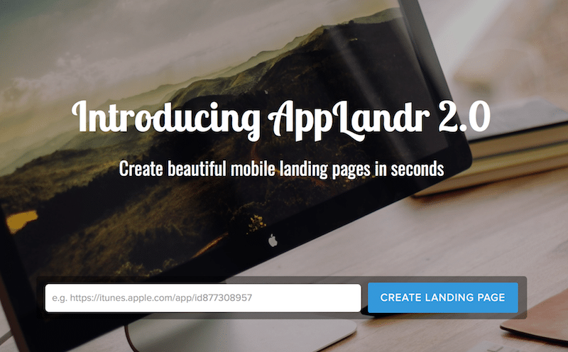 خدمة AppLandr لإنشاء موقع لتطبيقك خلال لحظات