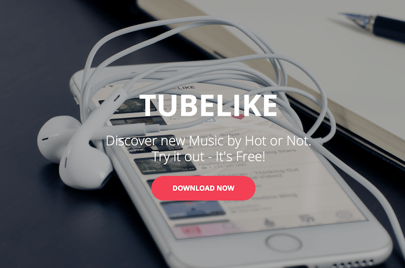 تطبيق TubeLike لاستكشاف الموسيقى المميزة على يوتيوب