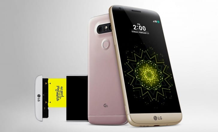 إل جي تعلن طرح هاتفها الذكي G5 عالميا اعتبارا من 31 مارس الجاري