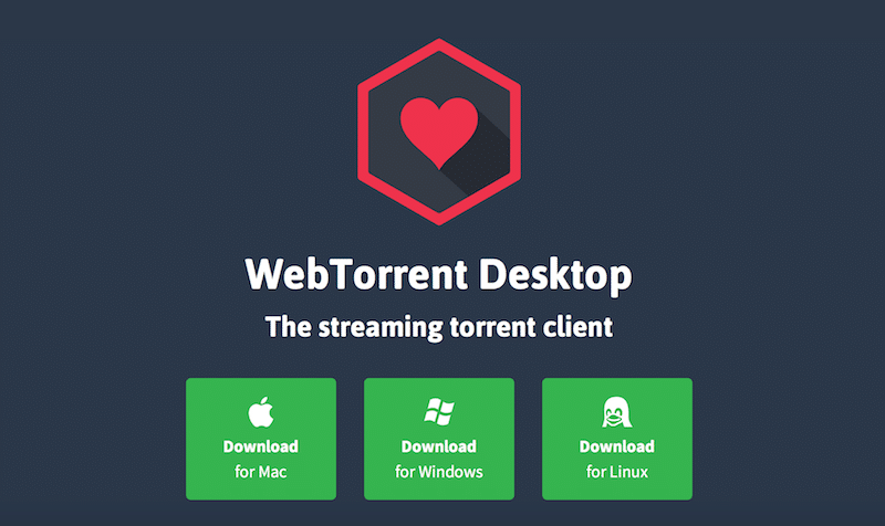 برنامج WebTorrent Desktop لتشغيل ملفات تورنت دون انتظار تحميلها