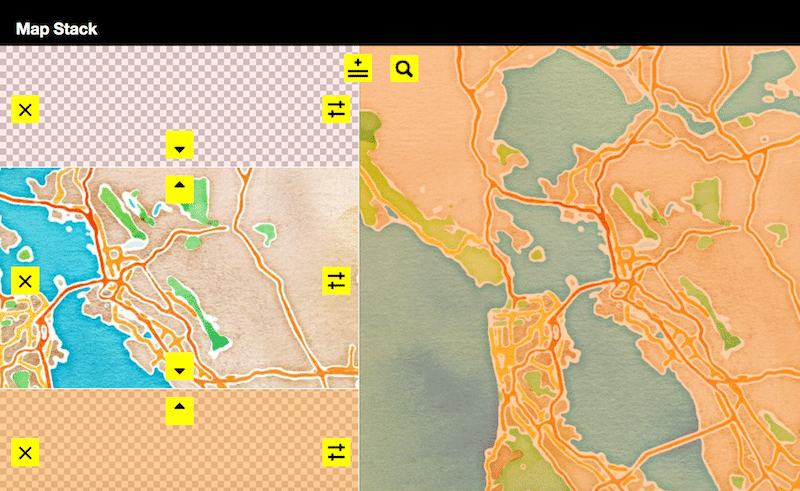 موقع Map Stack لتصميم الخرائط بأسلوب ممتع وبسيط وجميل